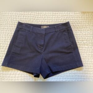 EUC J.Crew Navy Stretch Chino Shorts